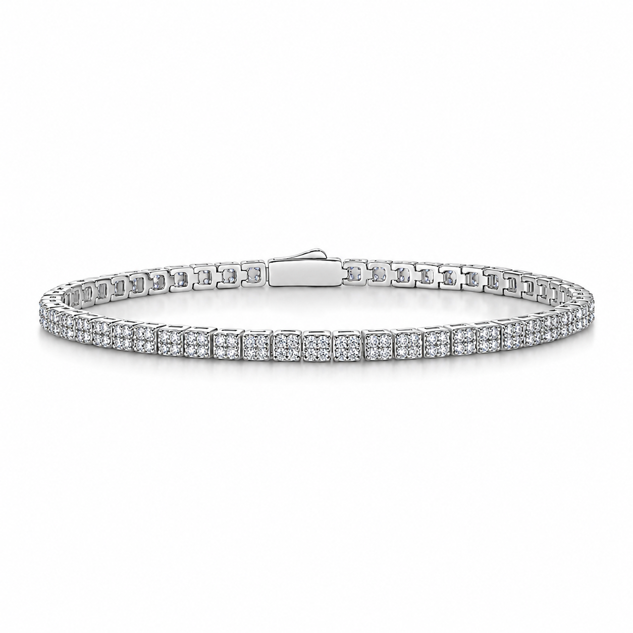 Sterling Silver Piano Poet Bracelet