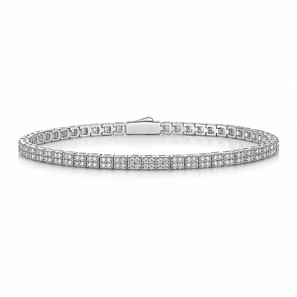 Sterling Silver Piano Poet Bracelet