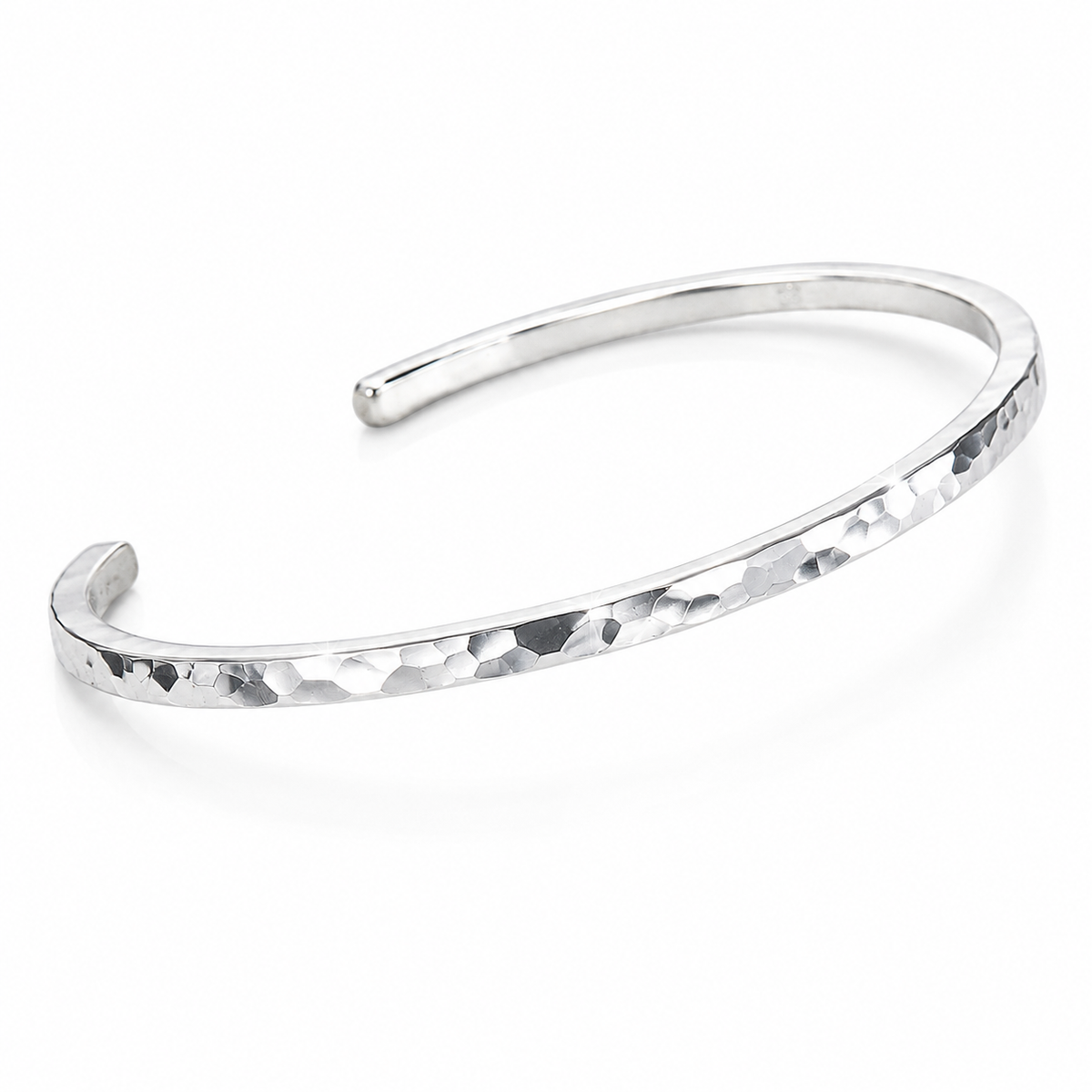 Sterling Silver Hammer Bracelet