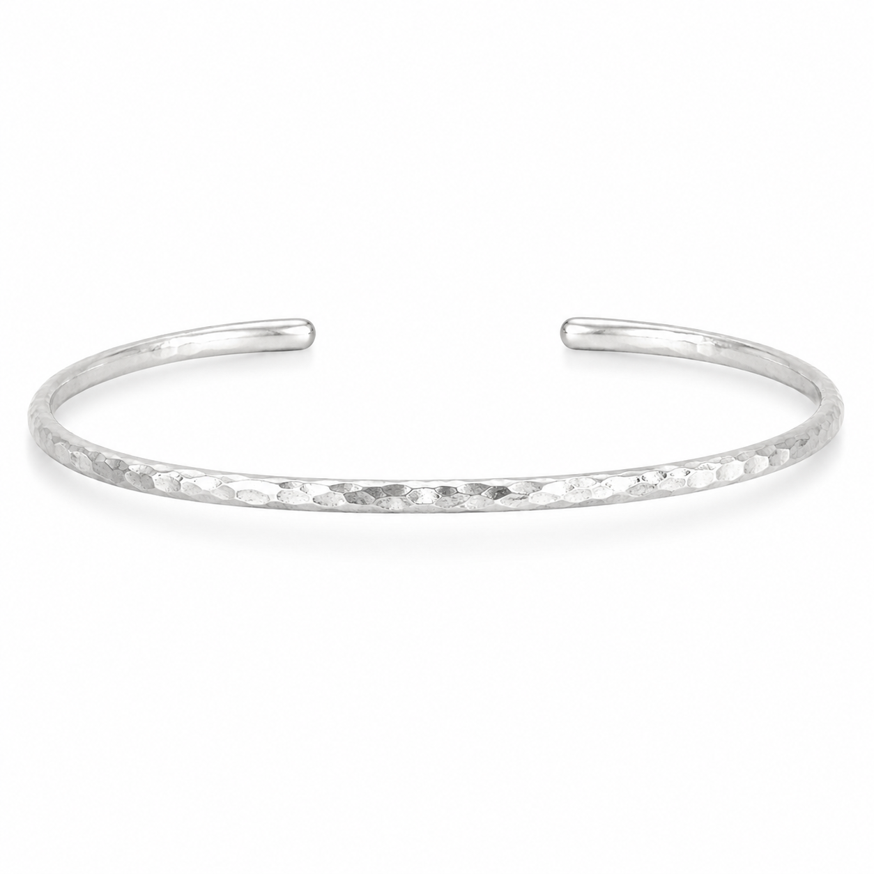 Sterling Silver Hammer Bracelet