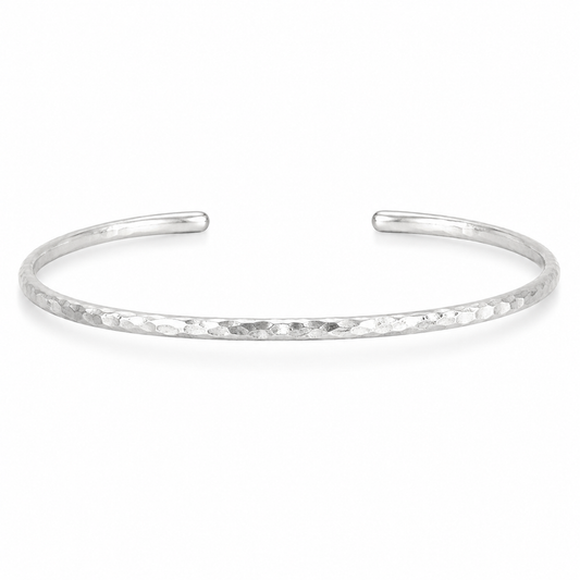 Sterling Silver Hammer Bracelet